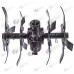 Adaptor sapa sau cultivator pentru motocoasa Model 6 - 26mm 9 Caneluri - Calitate superioara